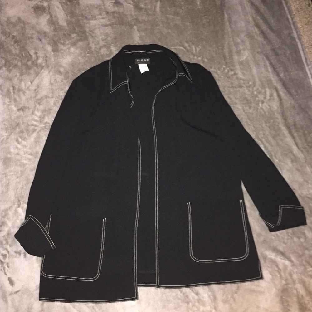 Black blouse size 10